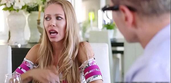  Alluring blonde MILF Nicole Aniston gave her nephew an ultimate sexperience that he will never forget.